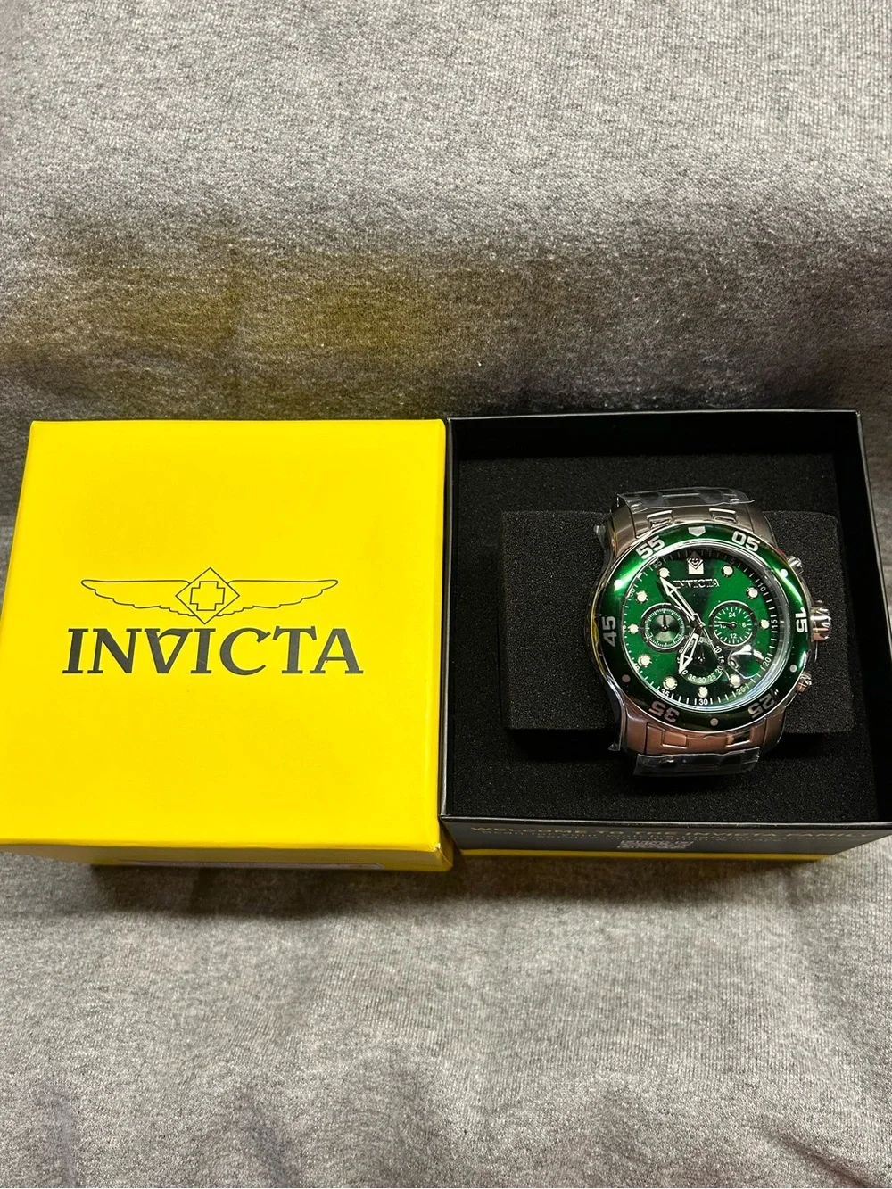 *NEW* Watch Invicta 47559 Mens Chronograph Pro Diver Chroma 48mm Stainless Steel